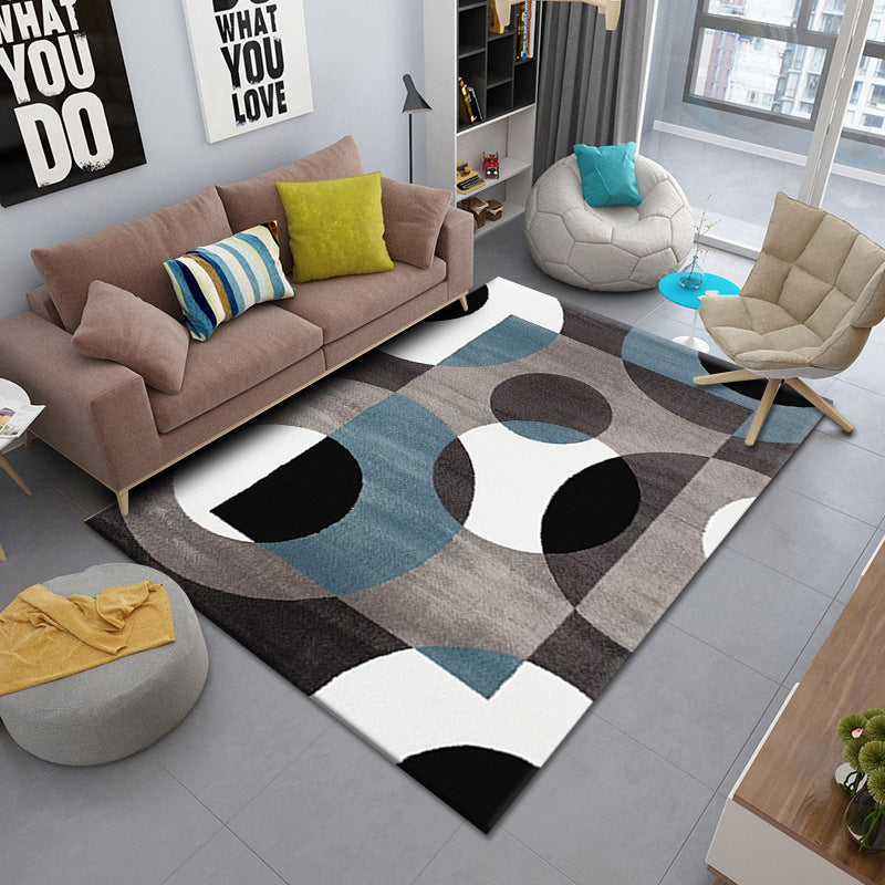 Non-Slip Persian Rug for Living Room and Bedroom