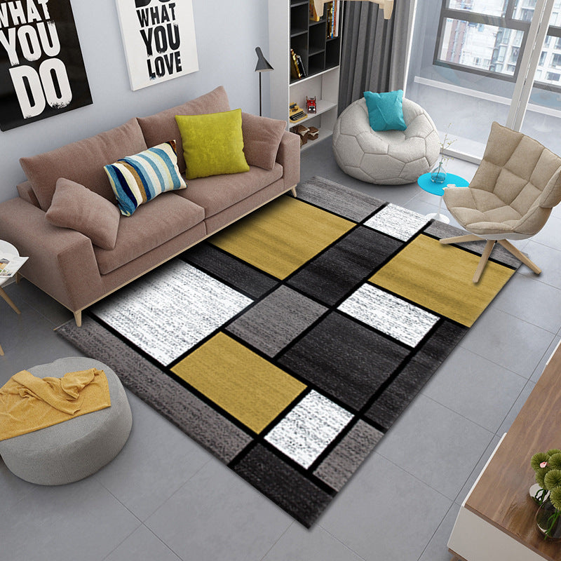 Non-Slip Persian Rug for Living Room and Bedroom
