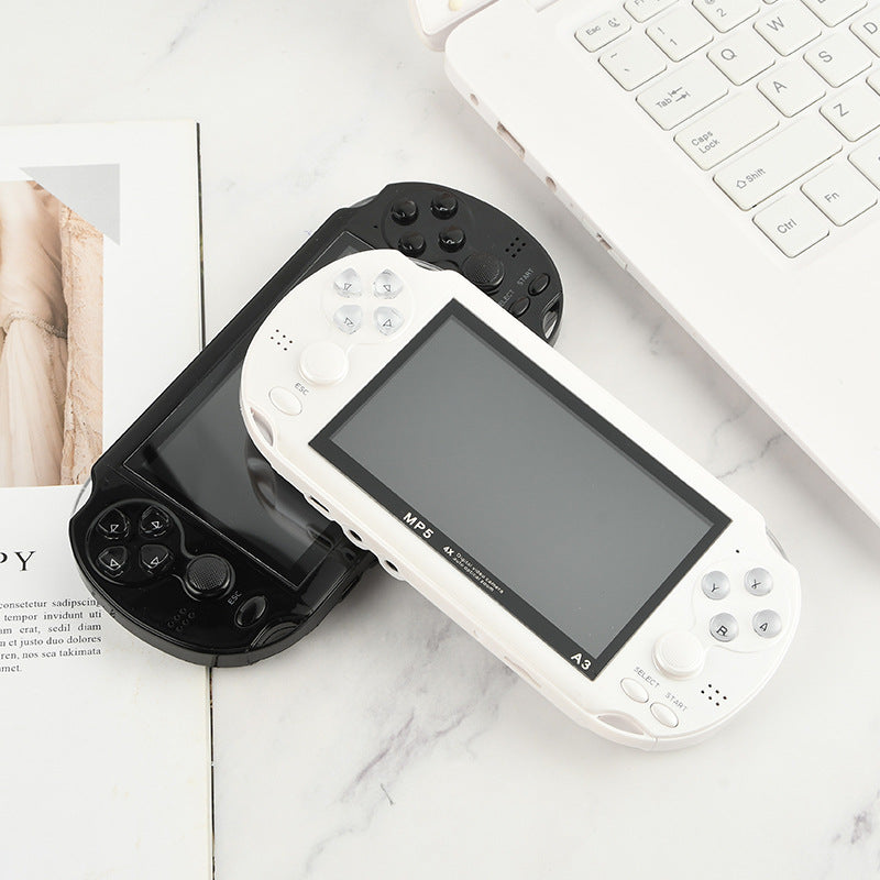 Retro Arcade Handheld Console - A3 4.3" Screen for Nostalgic Gaming Fun