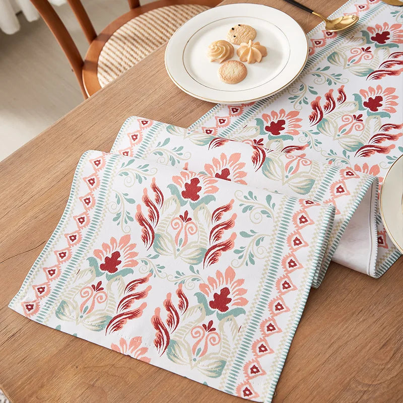 Classical Printed Pattern Table Runner Dinner Table Cover