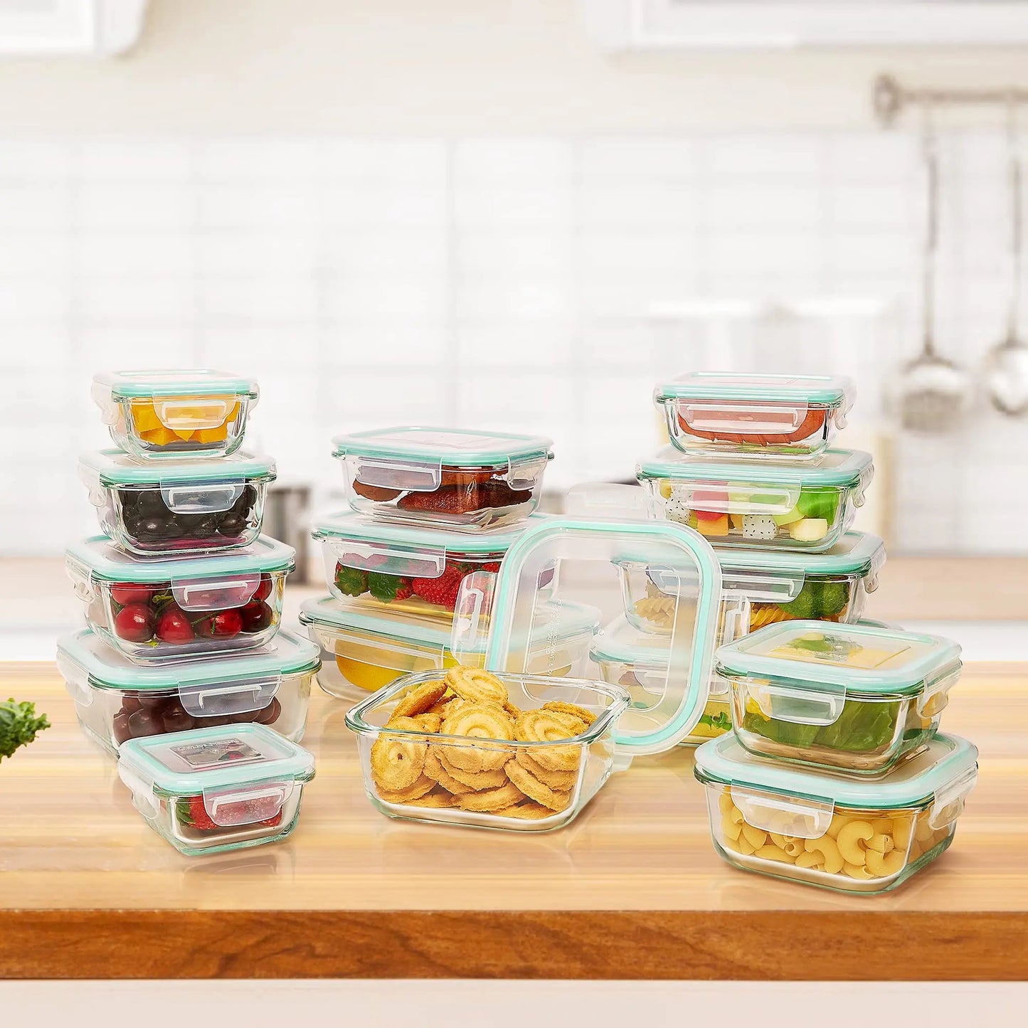 Glass Food Storage Containers with Lids