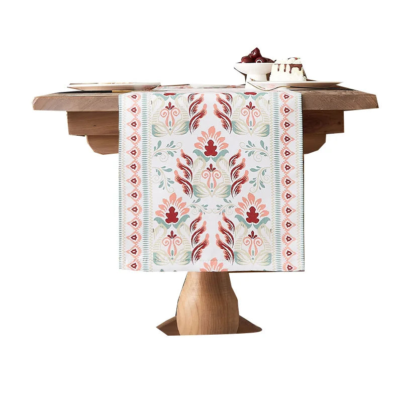 Classical Printed Pattern Table Runner Dinner Table Cover