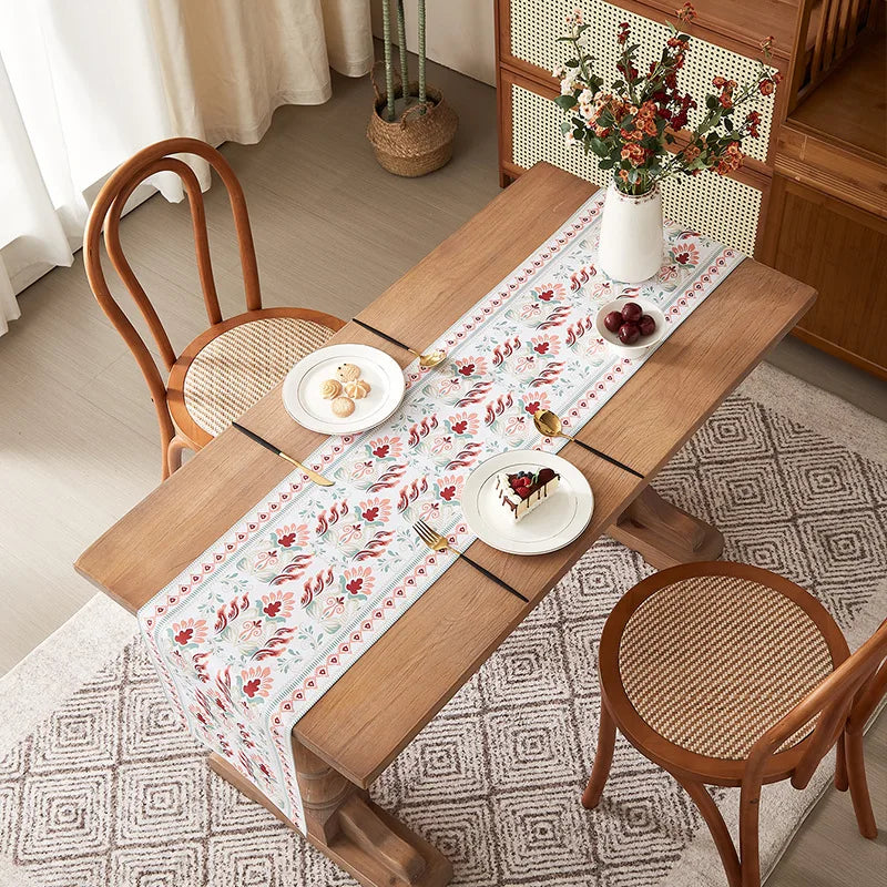 Classical Printed Pattern Table Runner Dinner Table Cover