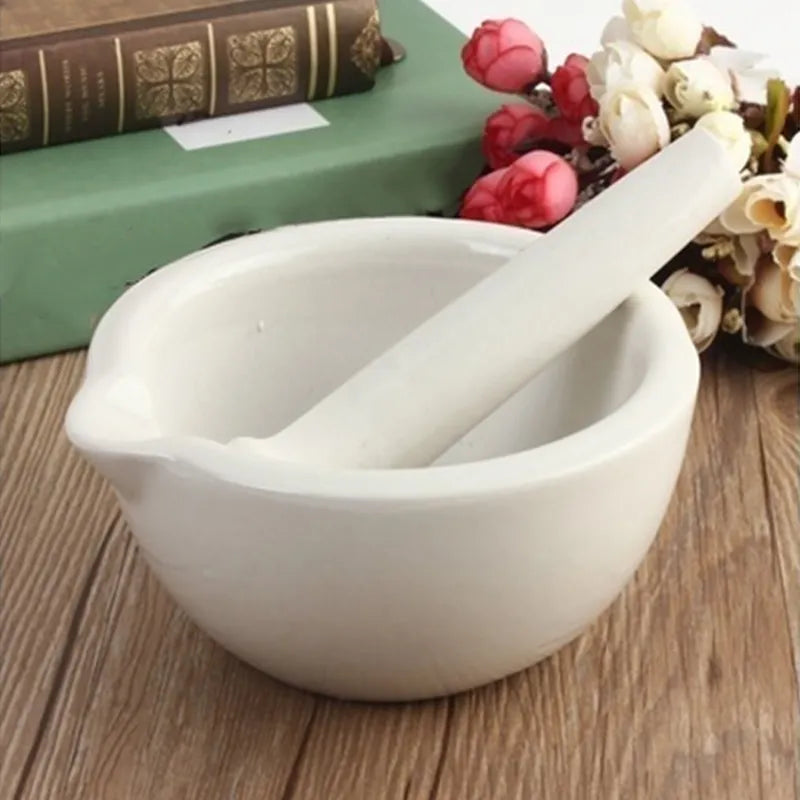 Chinese Style Ceramics Spice Mill Grinder Set