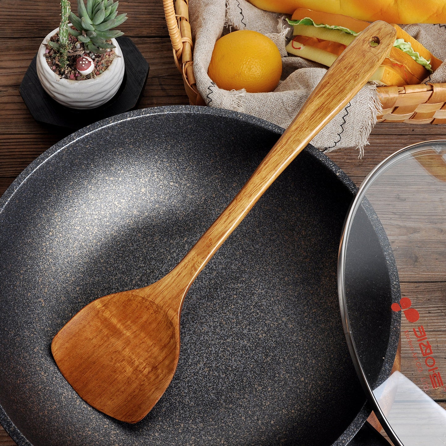 Special Wooden Cooking Spatula