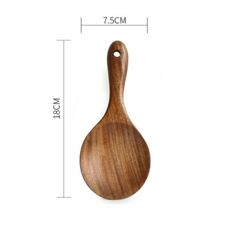 Household Non-stick Cookware Wooden Spoon