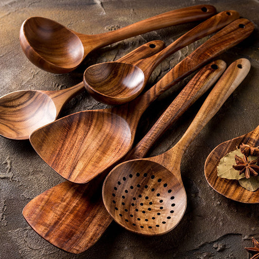 Household Non-stick Cookware Wooden Spoon