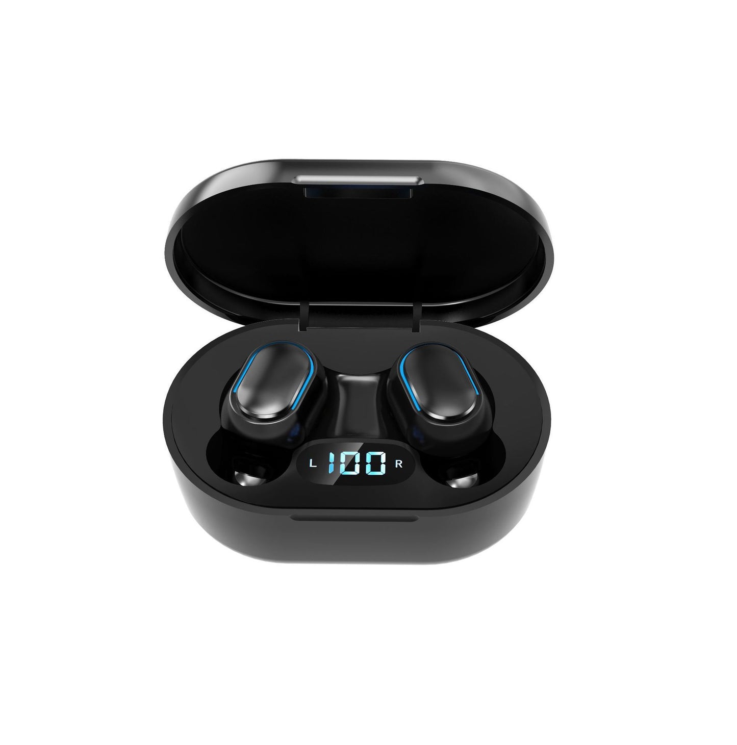 Wireless Binaural Mini In-ear Sports Digital Display Bluetooth Headset