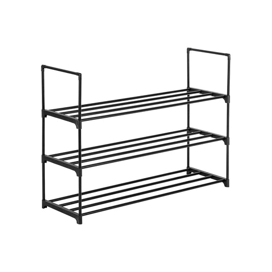 3 Tiers Shoe Rack Shoe Tower Shelf - Storage Organizer