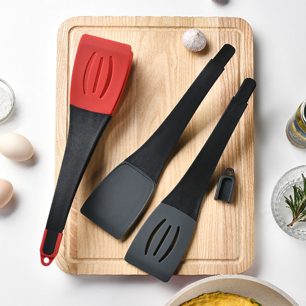 3 In 1 Silicone Frying Spatula Clip