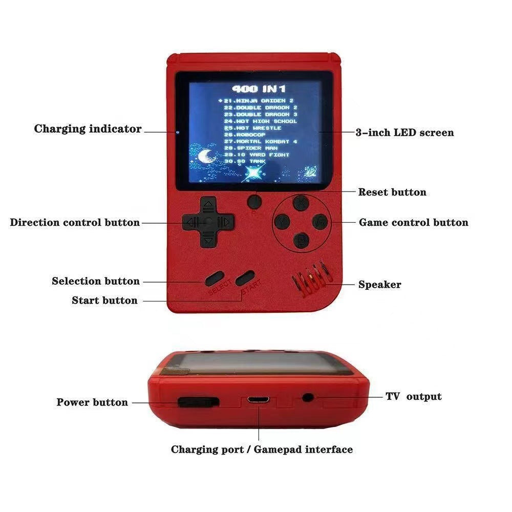 Macaron Game Console up to 800 In 1 Retro Games