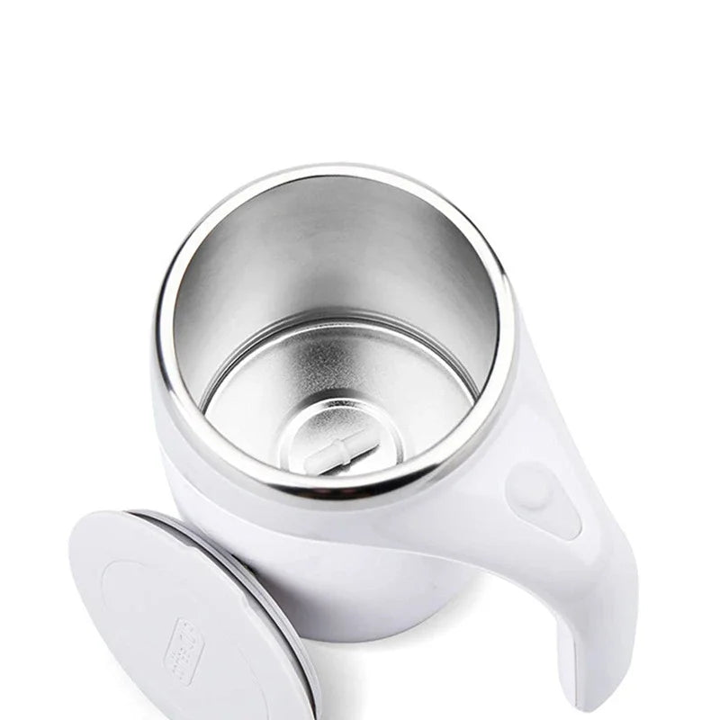 Rechargeable Stainless Steel Stirring Cup Mug