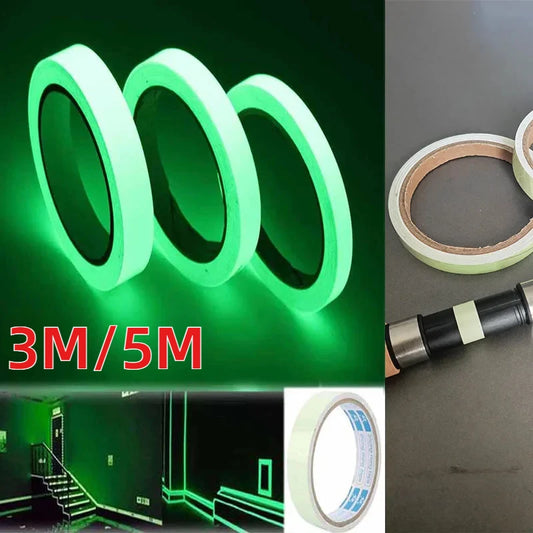 3M/5M Luminous Tape Green Night Light Sticker