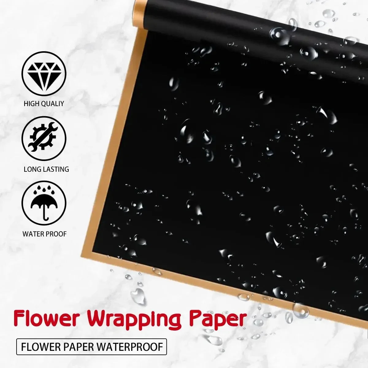 20 Sheets Flower / Bouquet Wrapping Paper