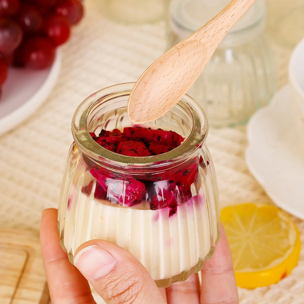 Glass Bottles with Lid