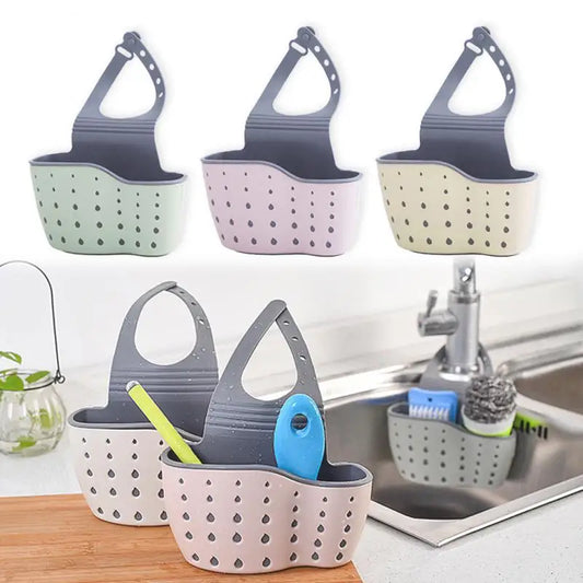 Sink Storage Basket with Drain Holes