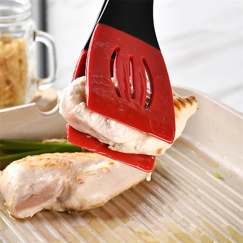 3 In 1 Silicone Frying Spatula Clip