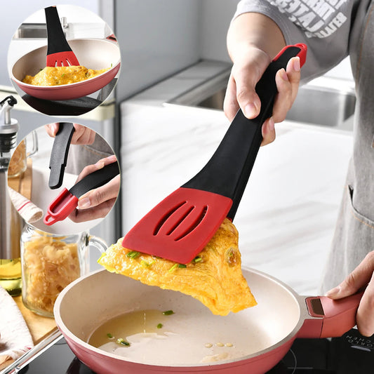 3 In 1 Silicone Frying Spatula Clip